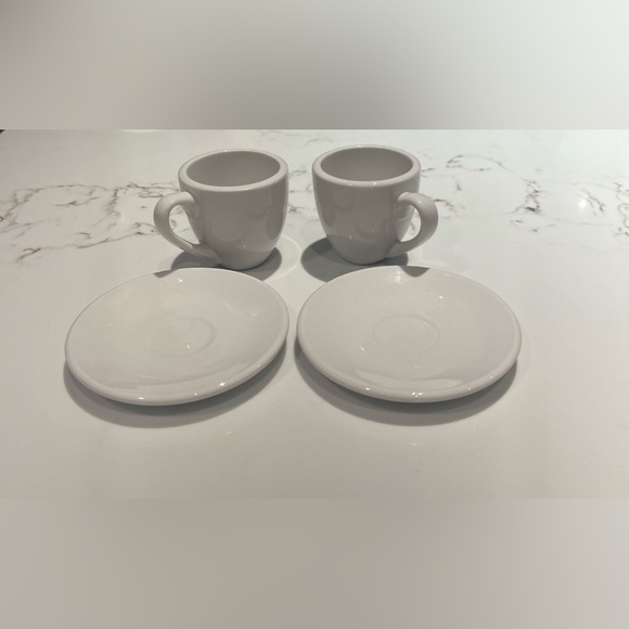 Konitz Coffee Bar Espresso Cups and Saucers 
2 oz. New, Never Used. - Picture 3 of 9